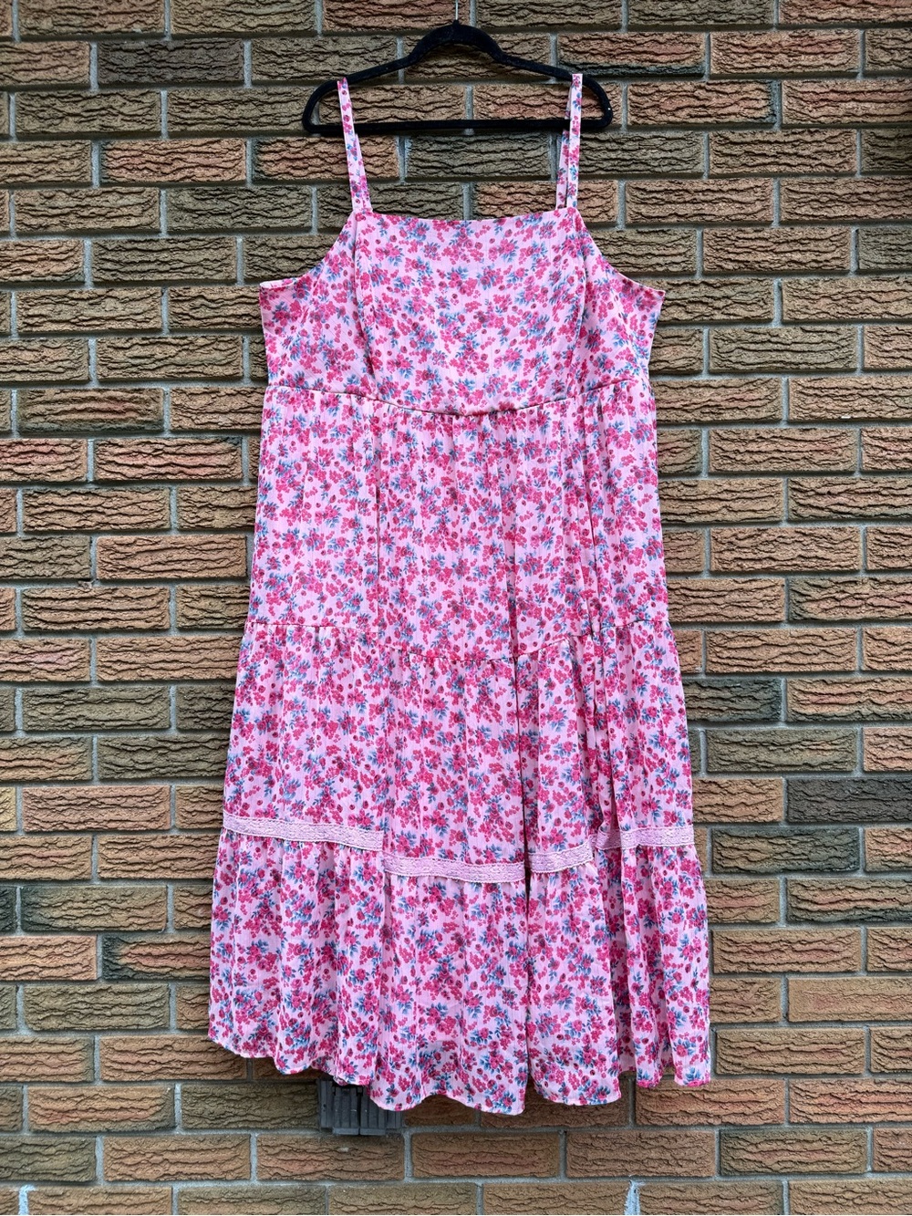 Torrid Pink Floral Sundress